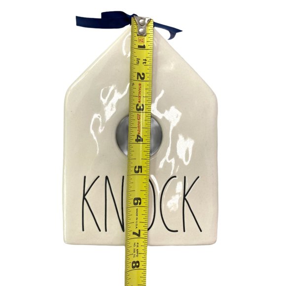 RAE DUNN Ceramic KNOCK Bird House NEW With Tags - Picture 8 of 11